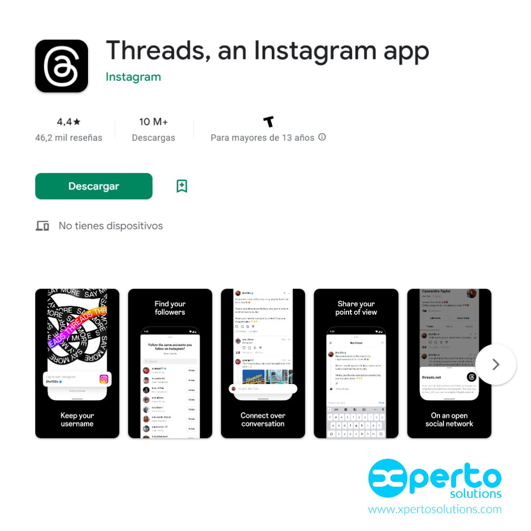 Threads es la nueva aplicación de mensajería de Meta para competir con Twitter