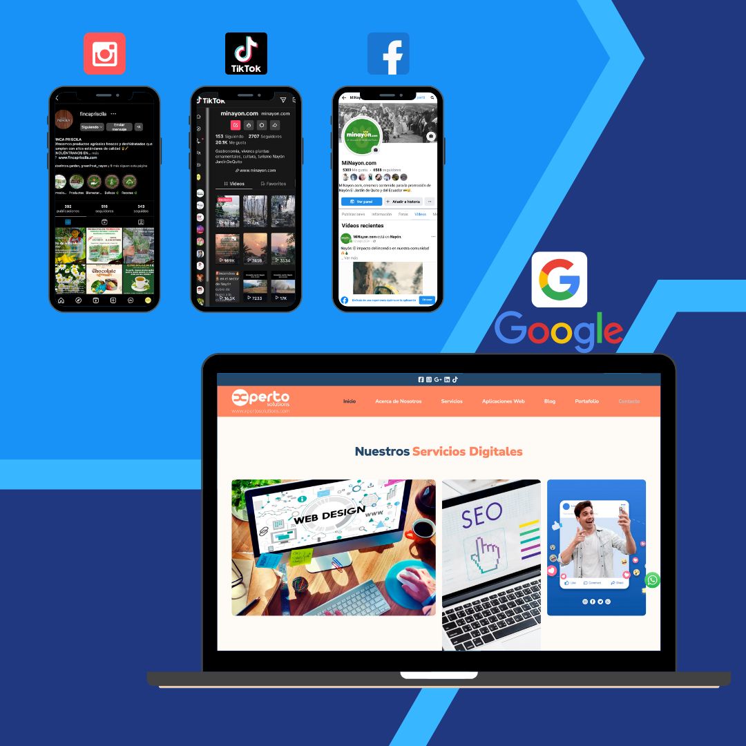 ¿Cuál es más importante para mi negocio Redes Sociales o Página Web?