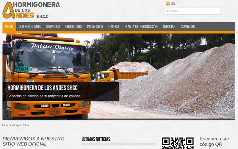 Hormigonera de los Andes