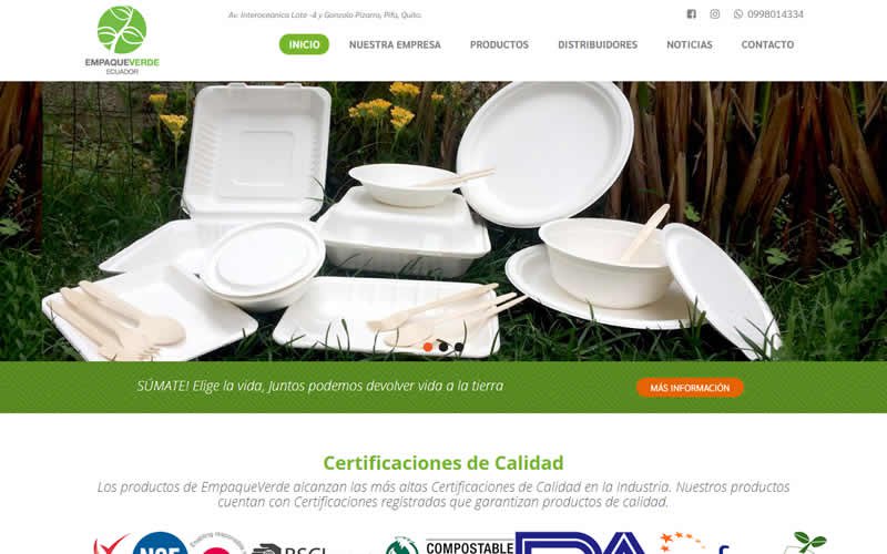 Catálogo Web EmpaqueVerde Ecuador
